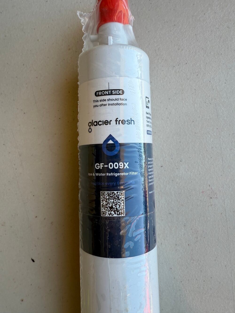 GLACIER FRESH RPWFE, RPWF Refrigerator Water Filter (Built-in CHIP) 1-Pack NEW